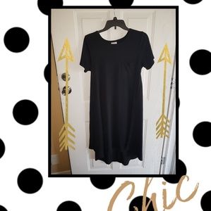 SMALL black Carly NWOT